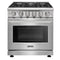 Kostch 30-Inch Gas Range with 5 Burners & 4.55 Cu. Ft. Convection Oven in Stainless Steel (KOS-30RG03M-S)