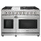 Kostch 48-Inch Gas Range with 6 Burners, Griddle Cooktop & 6.8 Cu. Ft. Convection Oven in Stainless Steel (KOS-48RG03M-S)