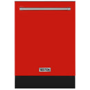 Kostch 24-Inch Top Control Built-in Dishwasher in Red (KOS-24DWH06H-R)