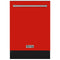 Kostch 24-Inch Top Control Built-in Dishwasher in Red (KOS-24DWH06H-R)