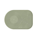 OutIn 9.8 x 6.7-Inch Foldable, Waterproof Silicone Coffee Mat For OutIn Products & Portable Coffee Makers in Green (OT-MAT-01)
