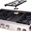 Vezeni 36-Inch Gas Rangetop in Stainless Steel (VCN3603)