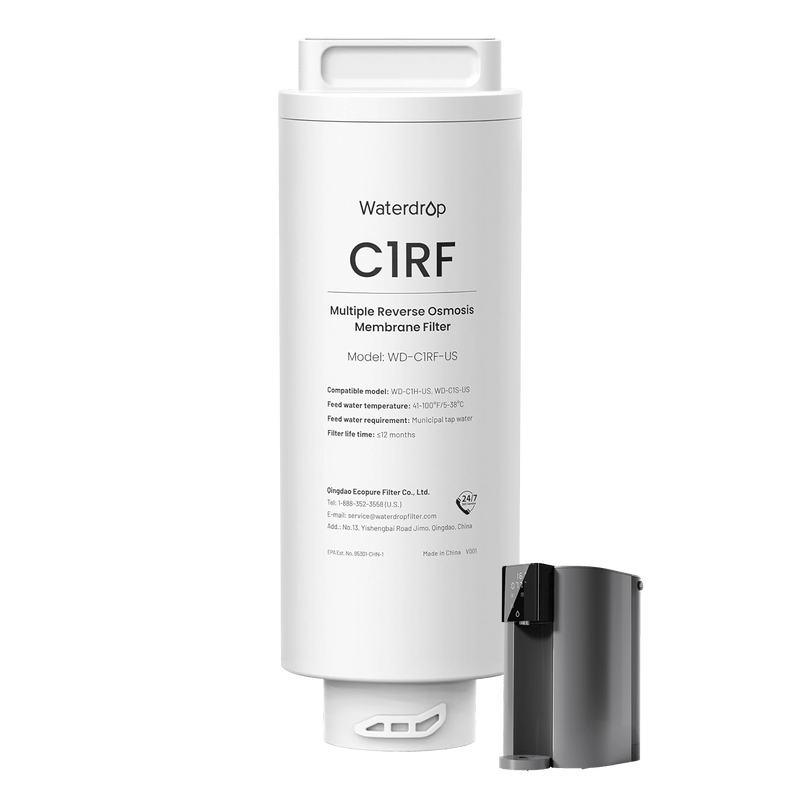 Waterdrop C1RF Water Filter  for WD-C1S and WD-C1H Countertop RO System (WD-C1RF)