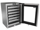 Perlick 24-Inch Luxe Undercounter Wine Reserve with 5.0 Cu. Ft. Capacity, RAPIDCOOL Technology in Panel Ready Glass Door (G5WR24GL)