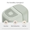 Canopy Bedside Compact Humidifier 2.0 Aroma Diffuser with UV Light and White Noise