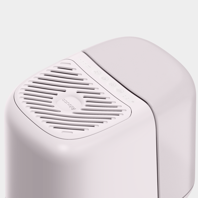 Canopy Bedside Compact Humidifier 2.0 Aroma Diffuser with UV Light and White Noise