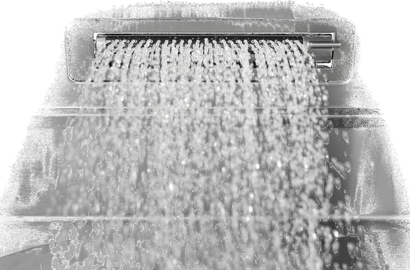 Forno Acqua 45-Inch Drop-In/Undermount 3-Level Workstation Sink with Two Faucets & Glass Rinser (J-WP31)