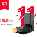 Roborock Q5 Max+ Robot Vacuum Cleaner, 5500Pa, Smart navigation wand Auto-Empty Dock