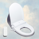 TUSHY Ace Electric Bidet and Heated Seat, Self Cleaning Nozzle Air Drier & Remote Control