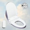 TUSHY Ace Electric Bidet and Heated Seat, Self Cleaning Nozzle Air Drier & Remote Control