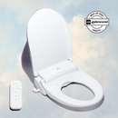 TUSHY Ace Electric Bidet and Heated Seat, Self Cleaning Nozzle Air Drier & Remote Control