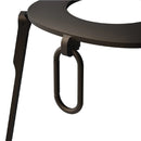 OutIn Ultra-Portable Foldable Coffee Stand with Carabiner, Stable Portable Espresso Machine Holder, Aluminum Unibody Design, Clip-On Carabiner for Easy Carrying, Fit Mino, Nano (OT-FCS-01)