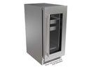 Perlick 15-Inch Luxe Undercounter Beverage Center with 2.8 Cu. Ft. Capacity, RAPIDCOOL Technology in Panel Ready Glass Door (G5BC15GL)