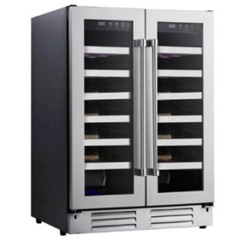 Vitara 24-Inch Side-by-Side Wine Cooler in Stainless Steel (VBWC4201SB)