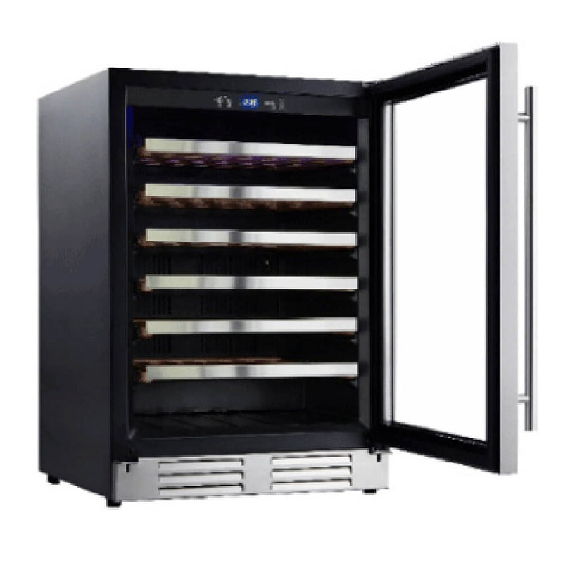 Vitara 24-Inch Single Zone 54 Bottle Built-In Wine Cooler (VBWC5401S)