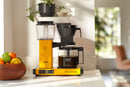 Moccamaster KBGV Select Glass Carafe 10-Cup Coffee Maker in Yellow Pepper with Volume Selector Switch, Automatic Drip-Stop, & Auto-off 100 minutes, 40 Ounce, 1.25L (53942)