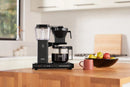 Moccamaster KBGV Select Glass Carafe 10-Cup Coffee Maker in Matte Black with Automatic Drip-Stop, 40 Ounce, 1.25L (53948)