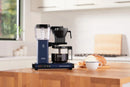 Moccamaster KBGV Select Glass Carafe 10-Cup Coffee Maker in Midnight Blue with Volume Selector Switch, Automatic Drip-Stop & Auto-off 100 minutes, 40 Ounce, 1.25L (53928)