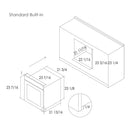 Fotile 24-Inch Built-in Convection Oven in Stainless Steel (KSS7002A)