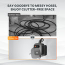 Giraffe Tools Grandfalls Wall-Mounted Retractable Pressure Washer G20, 2500 PSI
