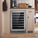 Cosmo 4-Piece Appliance Package - 48-Inch Gas Range, Dishwasher, Refrigerator and Wine Cooler in Stainless Steel (COS-4PKG-121)