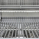 Forno Bulnes Outdoor Kitchen 30-Inch BBQ 60,000 BTU, with Sear, Rotisserie Infrared Burners, 1.8 Cu.Ft. Beverage Center, & Black Countertops (FODKT2506BLK)