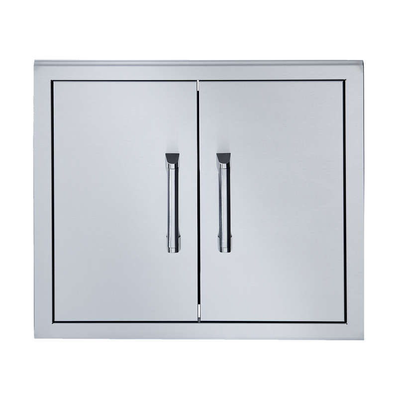 Broilmaster 26-Inch W x 22-Inch H Double Doors in Stainless Steel (BSAD2622D)