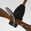 Parrot Uncle 28-Inch Kwang Farmhouse DC Motor Downrod Mount Reversible Ceiling Fan with LED Lighting and Remote Control