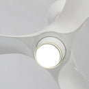 Parrot Uncle 28-Inch Kwang Farmhouse DC Motor Downrod Mount Reversible Ceiling Fan with LED Lighting and Remote Control