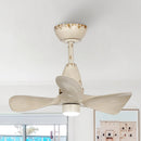 Parrot Uncle 28-Inch Kwang Farmhouse DC Motor Downrod Mount Reversible Ceiling Fan with LED Lighting and Remote Control