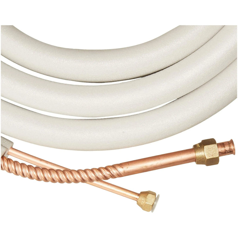 Senville 25 Ft. Insulated Line Set - 1/4'' and 3/8" - for 6K, 9K and 12K BTU Air Handlers (PJX-1-75E)