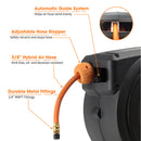 Giraffe Tools 3/8-Inch, 50 Ft. Retractable Air Hose Reel-PP Housing (AWA15US)
