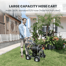 Giraffe Tools Heavy Duty Garden Hose Reel Cart 4 Wheels (HC03CUS)