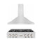 ZLINE 2-Piece Appliance Package - 36-Inch Rangetop and Covertible Range Hood in Stainless Steel (2KP-RTRH36)