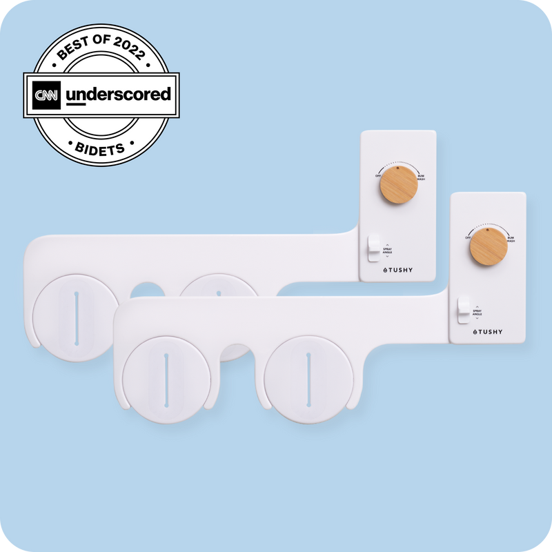 TUSHY Classic 3.0 Non-Electric Bidet Attachment, Adjustable Water Pressure, Angle Control & Easy Home Installation