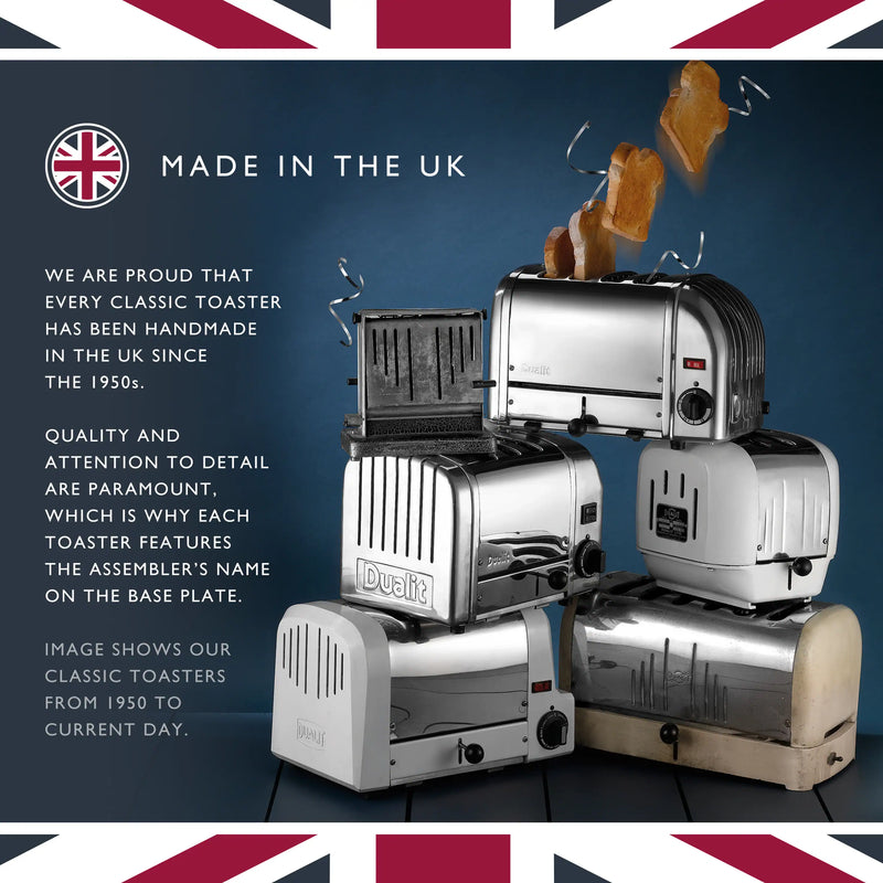 Dualit 2 Slice NewGen Toaster in Chrome (27150)