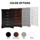Parrot Uncle Transitional 5-Drawer 31.5-Inch Wide Chest of Drawers with Bracket Feet