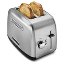 KitchenAid 2 Slice Toaster with Manual Lift Lever in Brushed Stainless Steel (KMT2115SX)