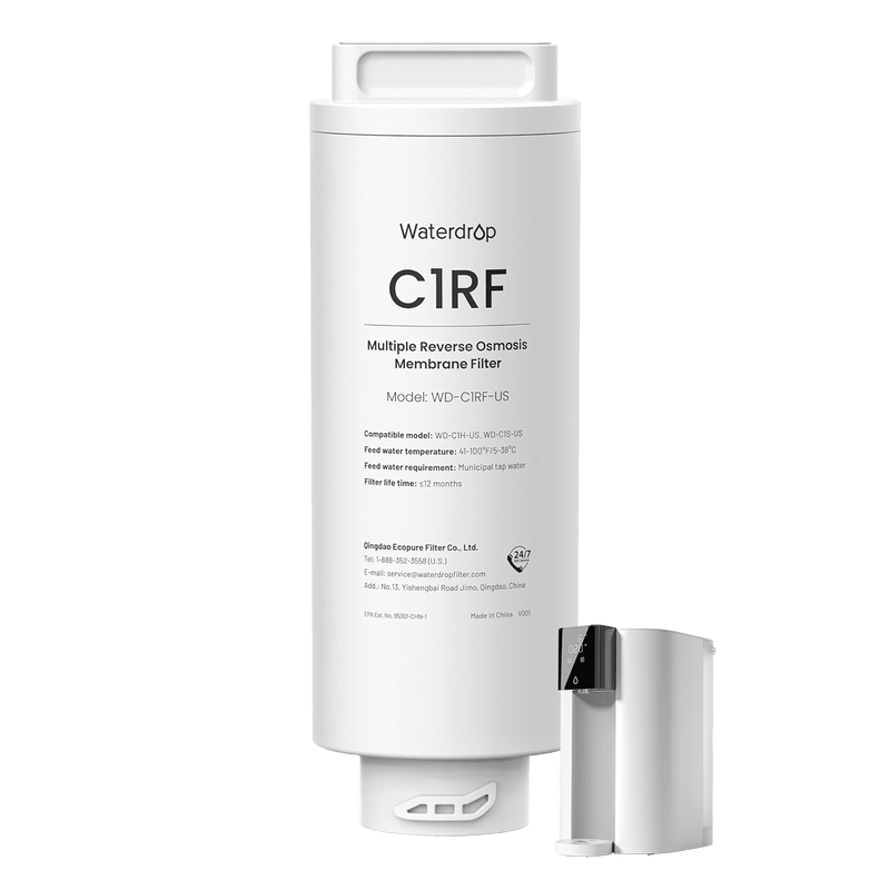 Waterdrop C1RF Water Filter  for WD-C1S and WD-C1H Countertop RO System (WD-C1RF)