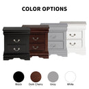 Parrot Uncle Furniture of America Night Stand Louis Philippe