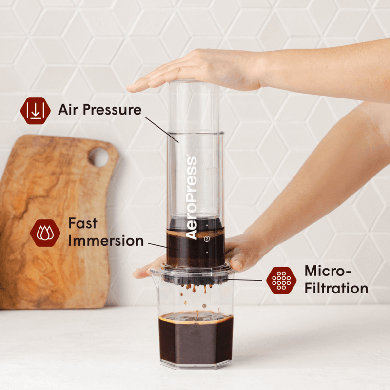 AeroPress Coffee Maker Clear XL (XL9001)