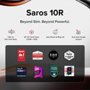 Roborock Saros 10R Ultra-Slim Robot Vacuum with Multifunctional Dock 4.0 and Dual Anti-Tangle Brush System (RR-Saros10R5-M2)