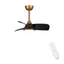 Parrot Uncle 28-Inch Modern DC Motor Downrod Mount Reversible Ceiling Fan with LED Lighting and Remote Control