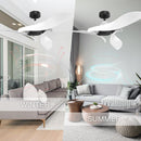 Parrot Uncle 54-Inch DC Motor 6 Speed Black Ceiling Fan (AT54-02A-01)