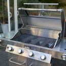 Monument Classic Infrared Propane Gas Grill in Stainless Steel with 4 Burners (35633)