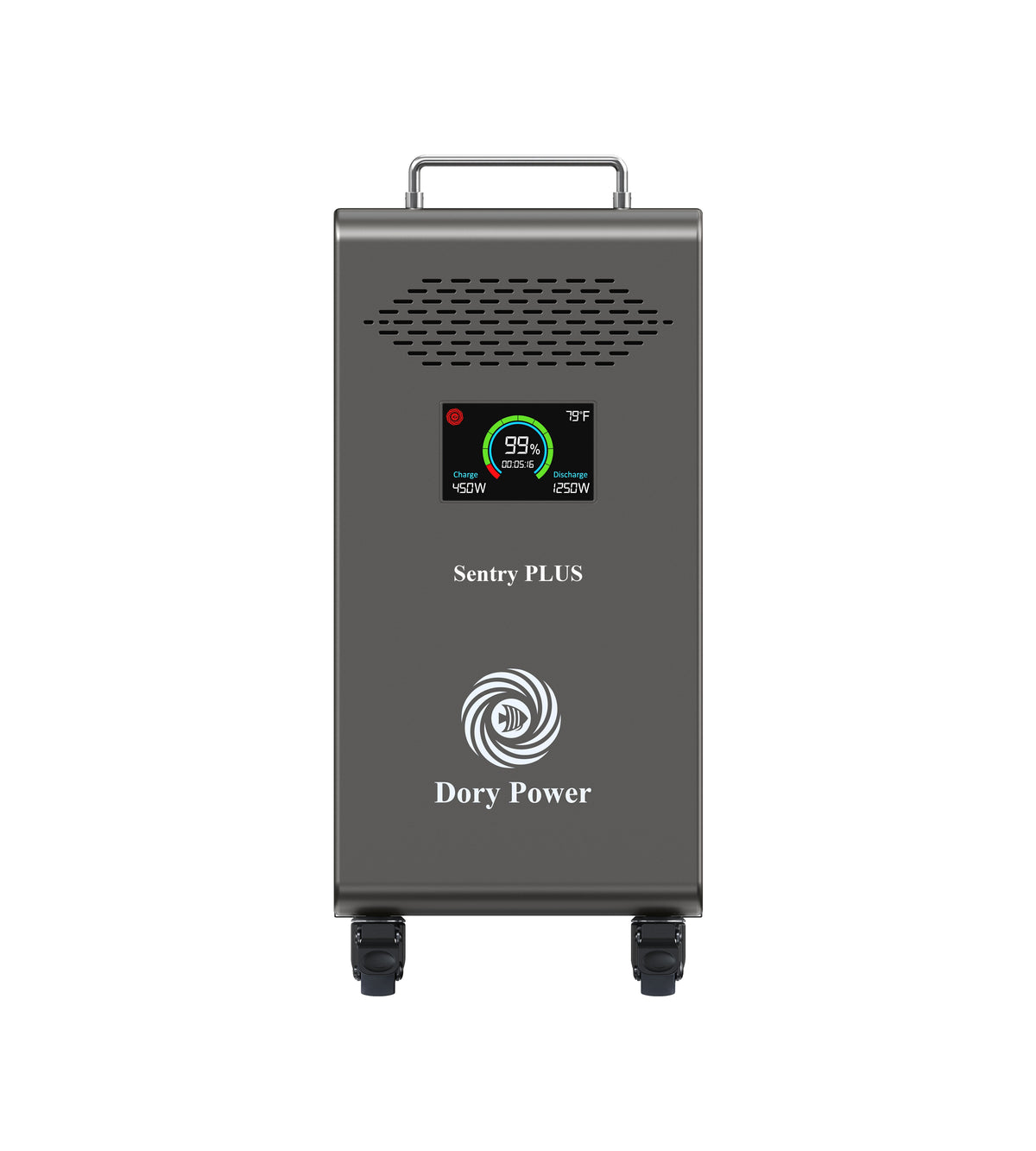 Dory Power Sentry PLUS Portable Solar Generator, 3800Wh LiFePO4 Battery, 120V 2400W AC Output