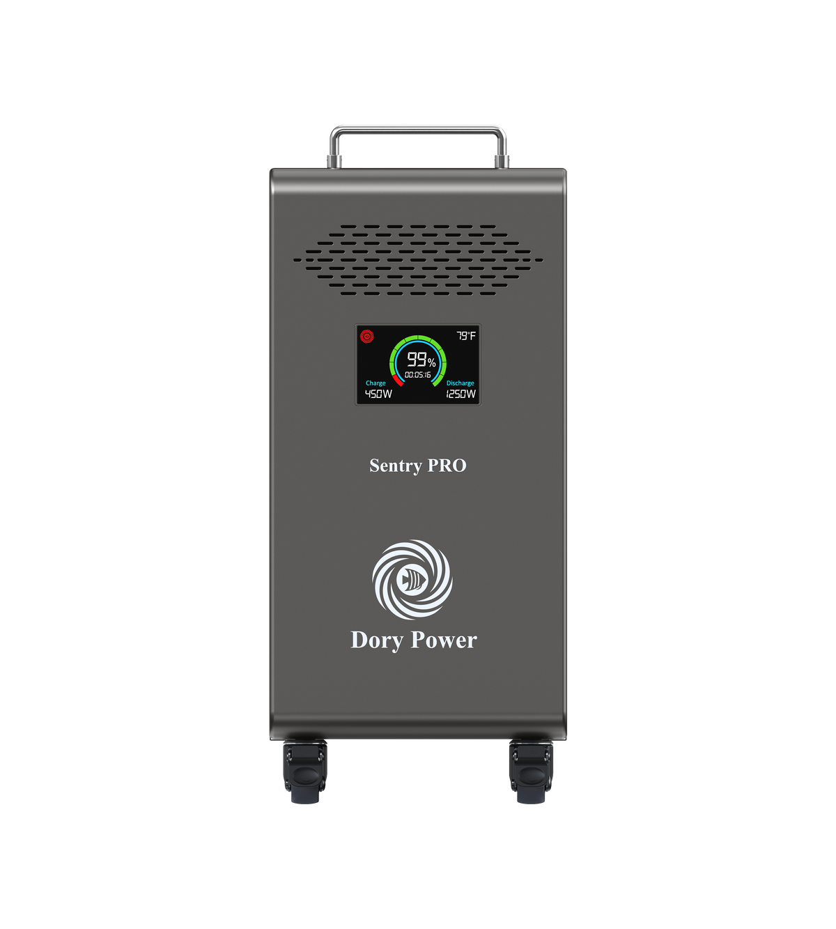 Dory Power Sentry PRO Portable Solar Generator, 5000Wh LiFePO4 Battery, 120V 3600W AC Output