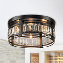 Parrot Uncle 3-Light Modern Crystal Flush Mount Ceiling Light (C2270110V)