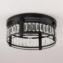 Parrot Uncle 3-Light Modern Crystal Flush Mount Ceiling Light (C2270110V)