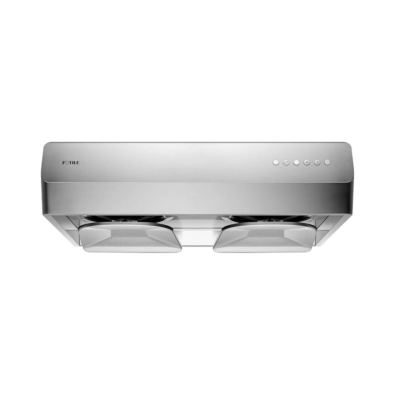 Fotile Pixie Air Series 30-Inch 800 CFM Slim Line Under Cabinet Range Hood with WhisPower Motors and Capture-Shield Technology for Powerful & Quiet Cooking Ventilation (UQS3001)